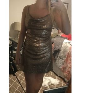 PERFECT BACHELORETTE SEQUIN SLIP DRESS